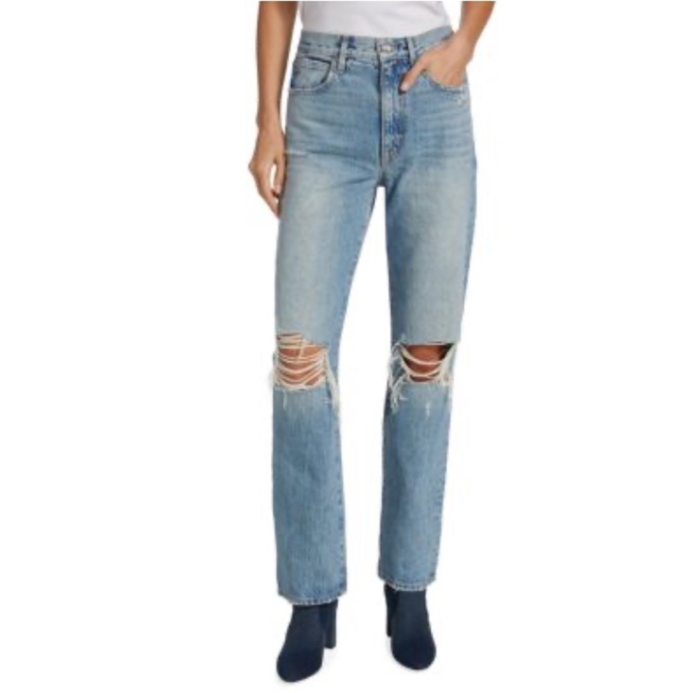SLVRLAKE London High Rise Straight Leg Jeans SZ 31 (10)